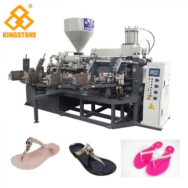 Quality 110-150 Pairs / Hour Sandal Making Machine Full Production Line For PVC Slipper for sale