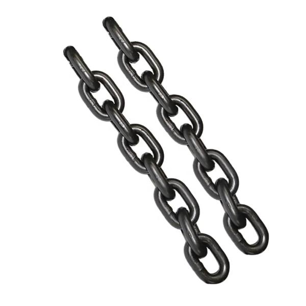 G80 3.2mm*9mm Iron Chain For Heavy Duty Load Standard And Calibrated
