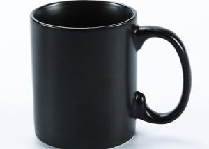Wholesale OEM ODM Printed Matte Black 11oz Ceramic Mug Cup from china suppliers