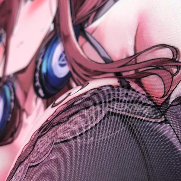 Custom 3D Big Breasts Mouse Pad with Ergonomic Wrist Guard and Silicone Fabric Material