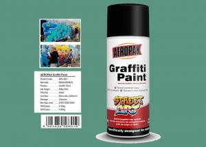 China Apple Green Color Graffiti Spray Paint 400ml Filled With MSDS Certificate on sale