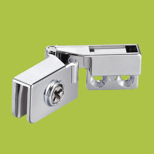 Zinc alloy hinge for glass door ,furniture hardware hinges with Chrome Gold