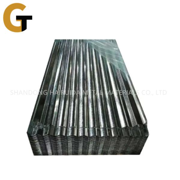 2.5mm Impact Resistance Corrugated Iron Sheets Prepainted Surface
