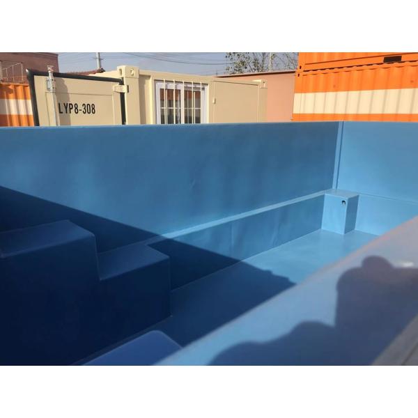 Outdoor 20ft 30ft 40ft Shipping Container Swimming Pool with Filtration Included and Customized Color