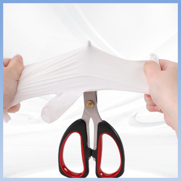 Customizable Logo White Latex Gloves Affordable Protection Disposable Latex