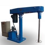 Hydraulic Lift Paint Disperser Mixer High Speed Dissolver Chrome Plated