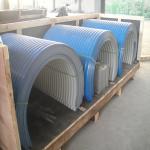 Large Capacity Conveyor Belt Hood Armor Plate Steel Conveyor Covers