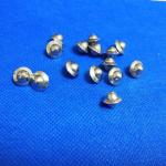 Aisi201 304 420 AISI1015 1010 Carbon Flying Saucer Steel Ball 2.5mm * 3.5mm