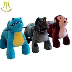 Wholesale Hansel 2018 fast profits children baby battery operated/electric ride on toys walking horse toy for playground from china suppliers