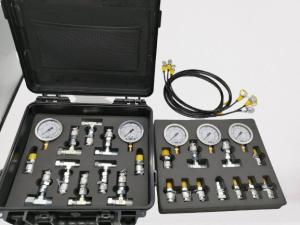 Wholesale Excavator Parts 0 - 400bar Hydraulic Pressure Gauge Test Kit 0 - 6000psi from china suppliers