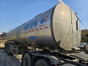 Wholesale 40CBM Used Tanker Trailer Stainless Steel Food 2nd Hand Tank Semi Trailer from china suppliers