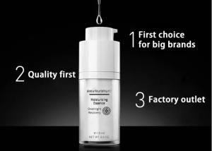 Wholesale Silk Printing Rotating Square Airless Pump Bottle 1oz Refillable from china suppliers