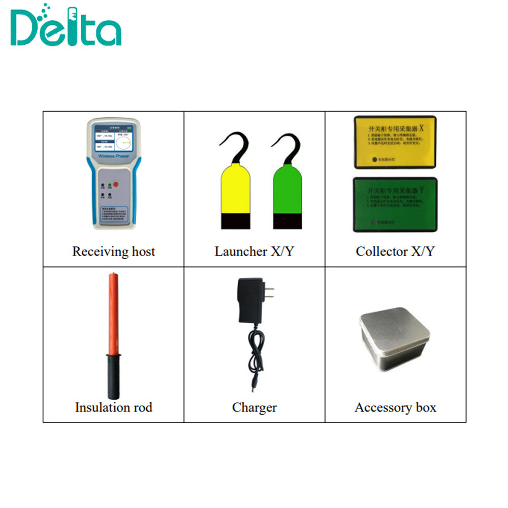 TAG-8000 Portable Wireless Phasing Stick High Voltage Phase Tester