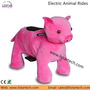 Wholesale Outdoor Amusement Park Rides, Coin Operated Plush Animal Rides, Kids Carnival on Horse from china suppliers