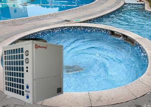 Wholesale 380V 50Hz EVI Pool And Hot Tubs Outdoor Air To Water Heat Pump RoHS from china suppliers