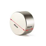 Super Strong Force Moto Magnet 40x20mm Neodymium Disc Magnet with ±1mm Tolerance