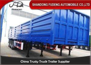 Wholesale Pattern Floor 3mm 3 Axles 0.6M 40Ft Side Wall Semi Trailer from china suppliers
