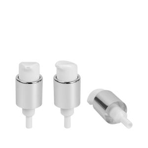 Wholesale Twist Actuator Cream Lotion Pump Left Right Metallic Chrome Plastic Treatment Pump 24/410 from china suppliers
