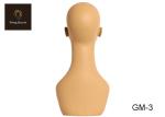 Gm-3 Stylish Life Size Mannequin Head Without Hair Elegant And Generous Can Wear