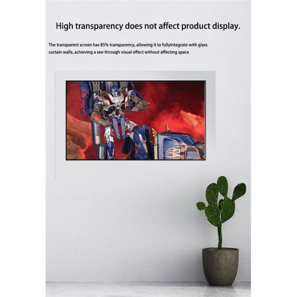 Create An Interactive Display For Samples And Collectibles With A 27-inch Touch Transparent LCD Showcase.