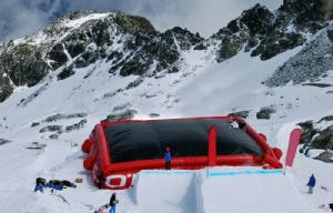 Wholesale Customzied Air Bag Outdoor Inflatable Toys For Snowboard Game from china suppliers