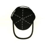 Common Fabric Adults Baseball Suede Caps With Embroidery Patch Logo