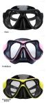 Adult Diving Snorkel Set with Silicone Strap and Customizable Tempered Glass