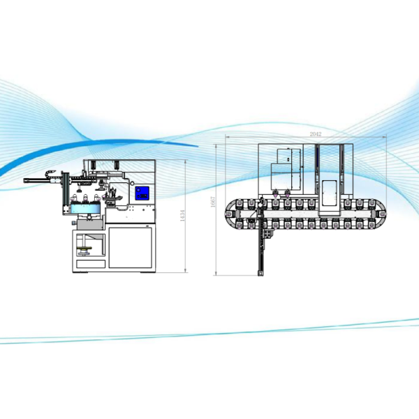 Fully Automatic Servo Pad Printing Machine