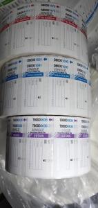 China Packaging In Rolls Medical Label According To Tube Color For Simplified Identification on sale