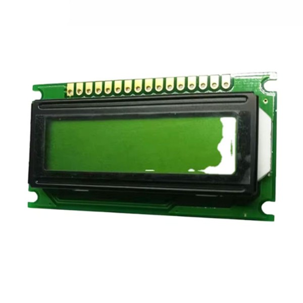 Custom Pantalla Lcd 8x1 Yellow-green Alphanumeric 8x1 Lcd Display Module 0801 Lcd Module