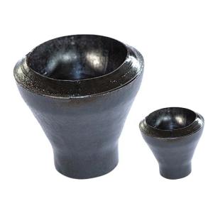 Wholesale Carbon steel reducers butt welded pipe fittings concentric reducer with black painting from china suppliers