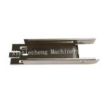 Silver Aluminum Metal Stamping Parts Optical Module SFP Cage Connector