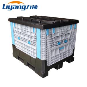 Wholesale SGS Agriculture Folding Crate Box Collapsible Plastic Storage Crate from china suppliers