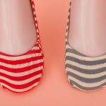 Unisex Adults Non Slip Invisible Socks Yellow No Show Liner Socks With