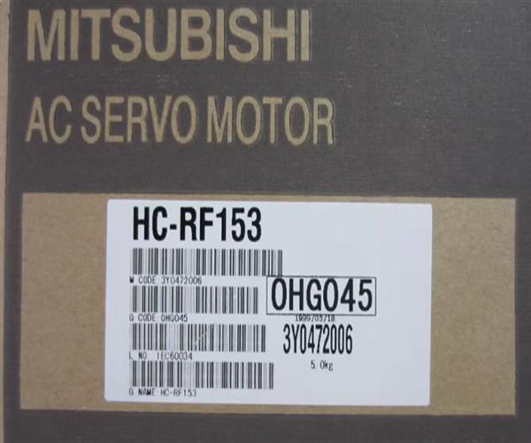 200-230 VAC Mitsubishi HC-RFS153 Servo Motor Rated Output 1.500 W Industrial