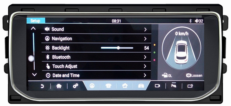 Ouchuangbo car audio gps stereo for Rang Rover Vogue 2012-2016 support BT aux android 6.0 2+32