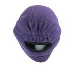 Terry Purple Neck Protective Blank Fisherman Bucket Hats