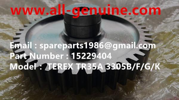 15229404 GEAR TEREX DUMP TRUCK TR35 TR50 TR60 TR100 3305B 3305F 3303 3307 TR45