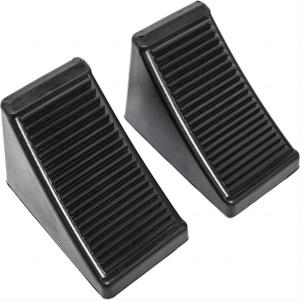 Wholesale 4.4 Pounds Auto Parking Heavy Duty Solid Rubber Wheel Chocks With Eyelet from china suppliers