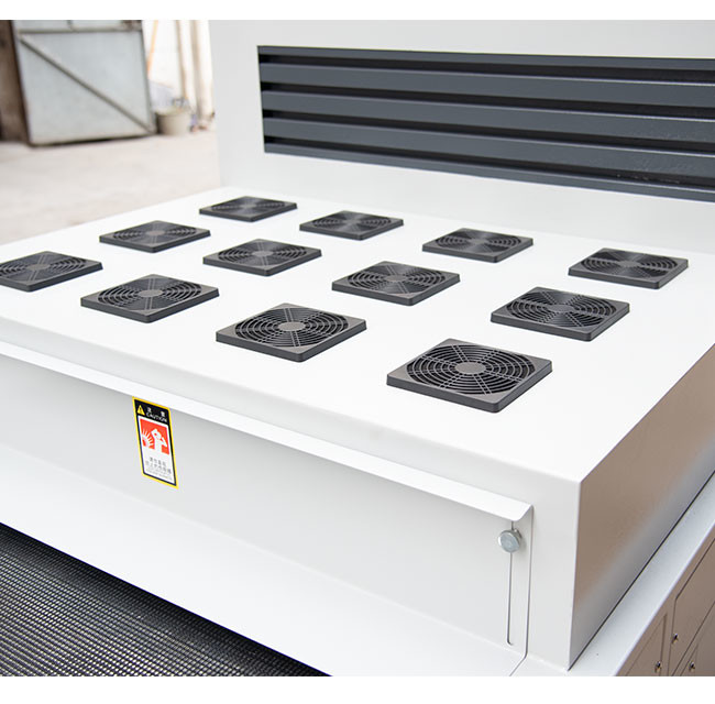 Power adjustable UV curing machine 6kw UV tunnel furnace UV ink dryer