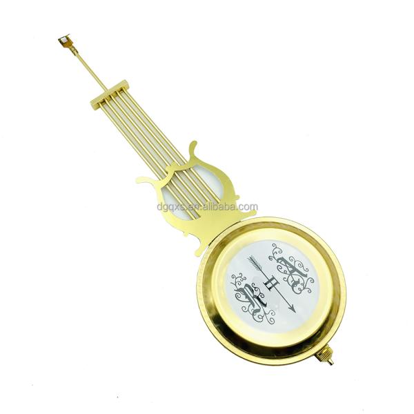 Various design high gloss golden pendulum bob for Grandfather wall clock