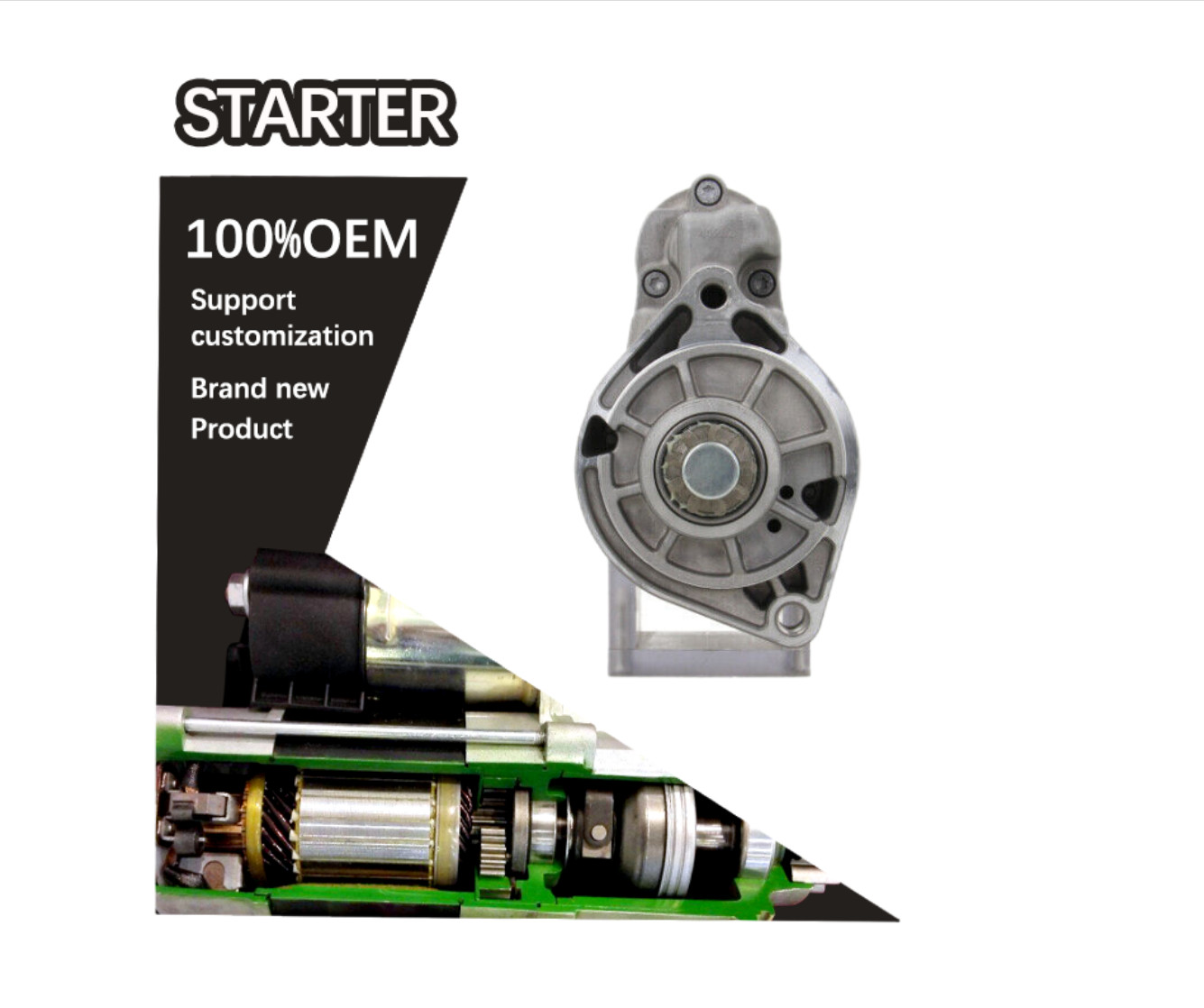 12V 9T CW STARTER 0-001-125-621 0-001-125-622 0001125622 0001125621 50624600 000050624400 01125621 000050624610 50624610