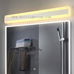 Wholesale Iron Bathroom LED Acrylic Indoor Wall Lamp Light 85V-265V 24W 800*90*45MM from china suppliers