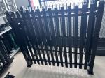 Heavy Duty Garden Security Steel Tubular Fence Panels Square Post