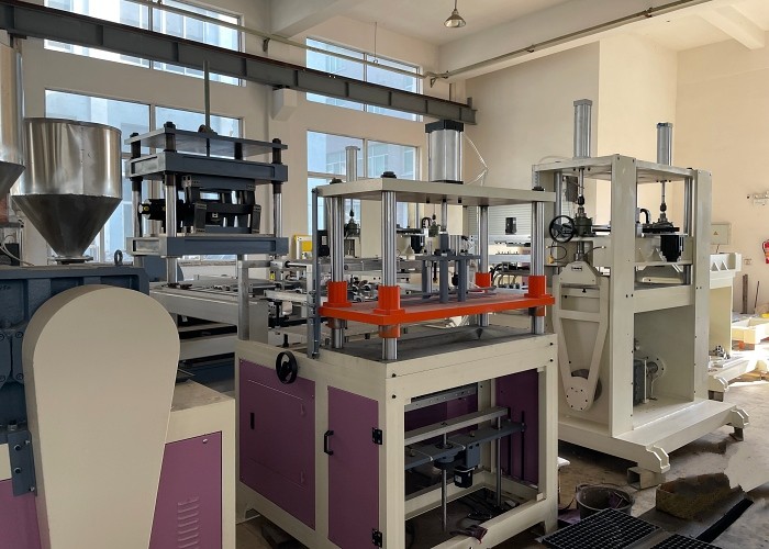 Automatic Pvc Blister Machine Food Take Away Disposable Lunch Box Making Machine