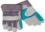 Automotive Industry Leather Safety Gloves Wing Style Thumb Reinforced Knuckle