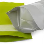 Rice Paper Sealable Food Bags , Vacuum Food Storage Bags With Window Panel