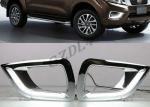 ABS Plastic Daytime Running Light Cover For Nissan Navara NP300 2016 DRL​