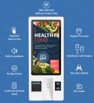 27 Inch EMV 1000Mbps LCD Touch Screen Kiosk 13.56MHz