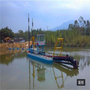 Wholesale 200 cbm/h high pressurejetting suction gold mining dredger cutter head dredge for sale from china suppliers